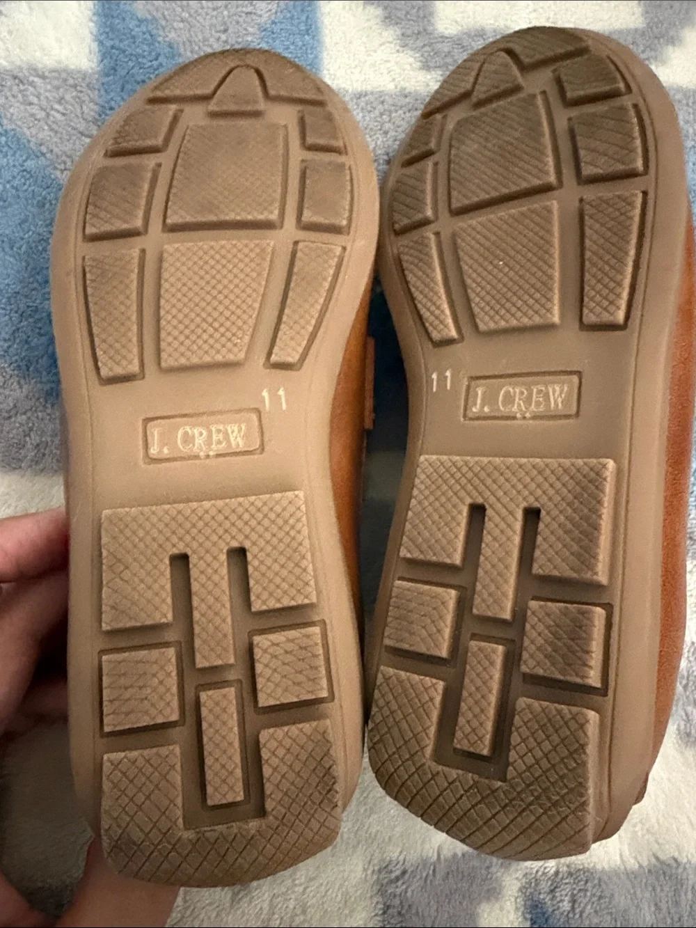 J. Crew Kids Brown Leather Penny Loafers
